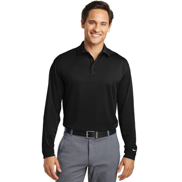 Nike-Nike Long Sleeve Dri-FIT Stretch Tech Polo. 466364-MedTech-2