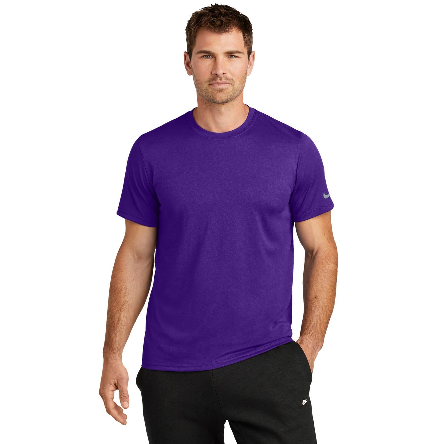 Nike-Nike Swoosh Sleeve rLegend Tee NKDX8730-MedTech-4