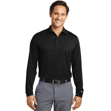 Nike-Nike Tall Long Sleeve Dri-FIT Stretch Tech Polo. 604940-MedTech-2