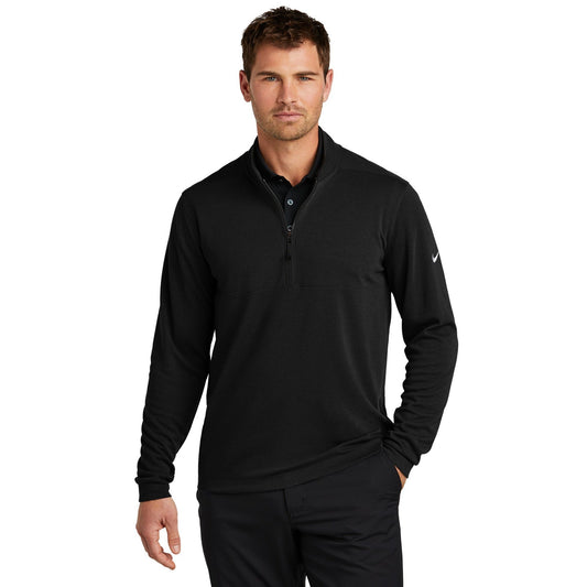 Nike-Nike Textured 1/2-Zip Cover-Up NKDX6702-MedTech-1
