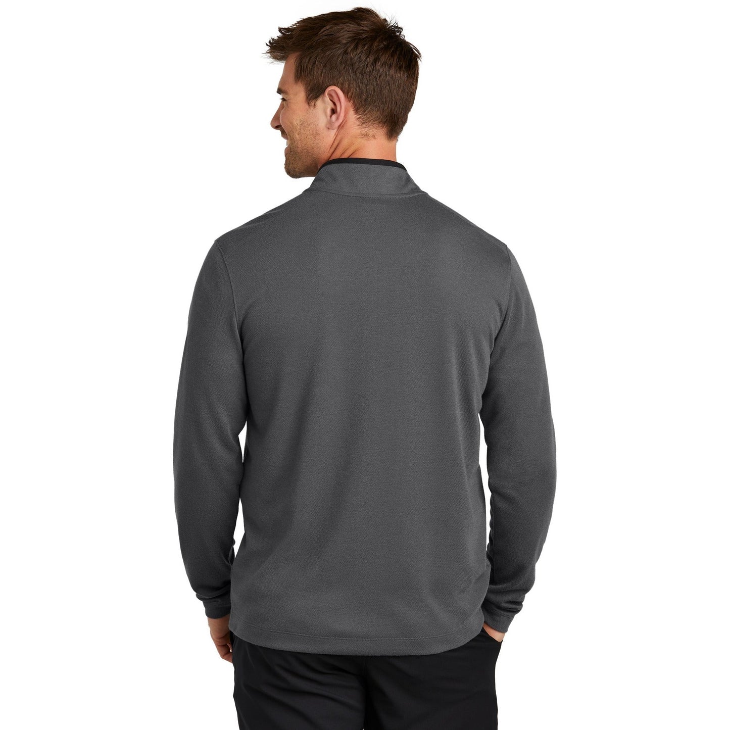 Nike-Nike Textured 1/2-Zip Cover-Up NKDX6702-MedTech-3
