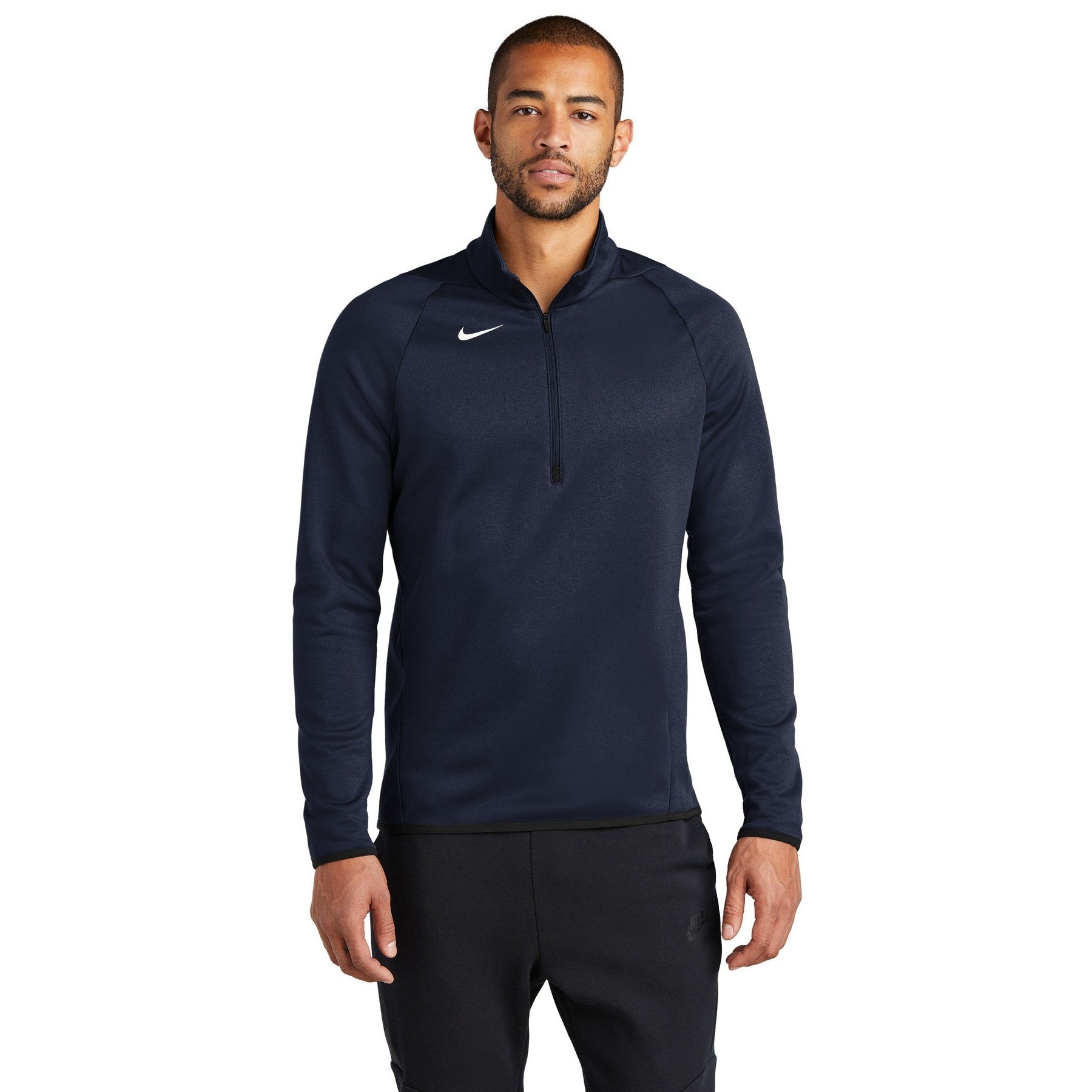 Nike-Nike Therma-FIT 1/4-Zip Fleece CN9492-MedTech-4