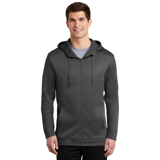 Nike-Nike Therma-FIT Full-Zip Fleece Hoodie. NKAH6259-MedTech-1