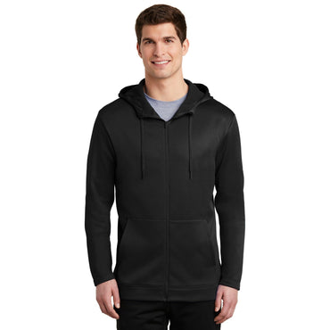 Nike-Nike Therma-FIT Full-Zip Fleece Hoodie. NKAH6259-MedTech-2