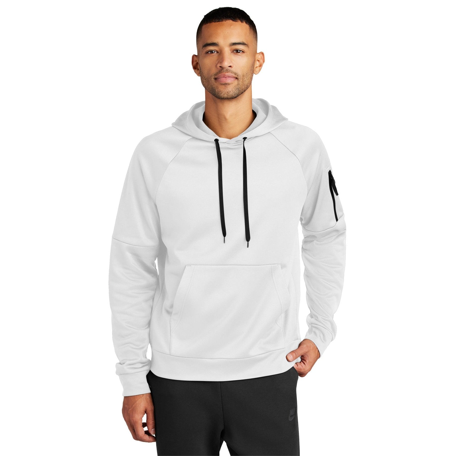 Nike-Nike Therma-FIT Pocket Pullover Fleece Hoodie NKFD9735-MedTech-7