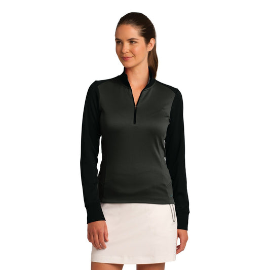 Nike-Nike Women's Dri-FIT 1/2-Zip Cover-Up. 578674-MedTech-1