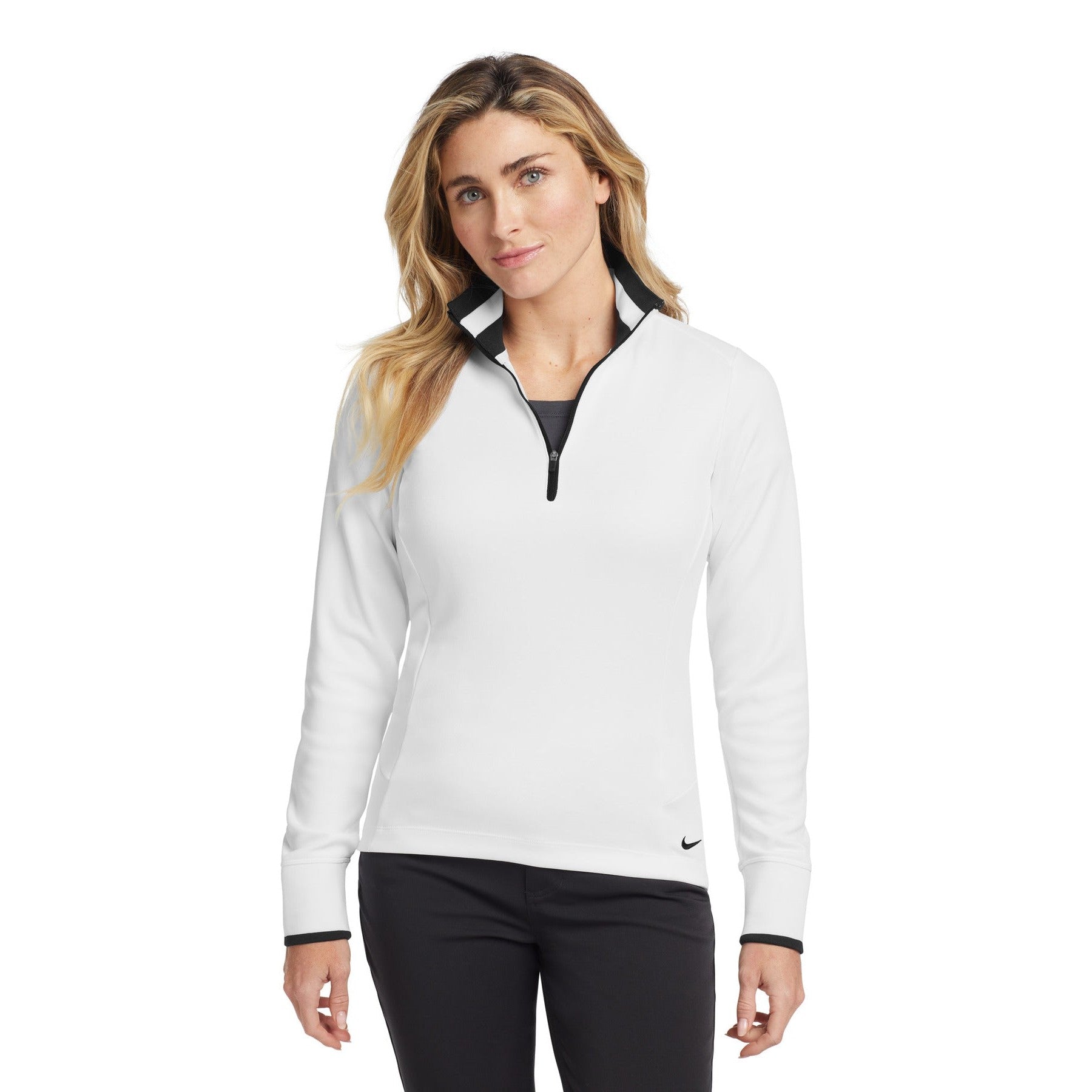 Nike-Nike Women's Dri-FIT 1/2-Zip Cover-Up. 578674-MedTech-4
