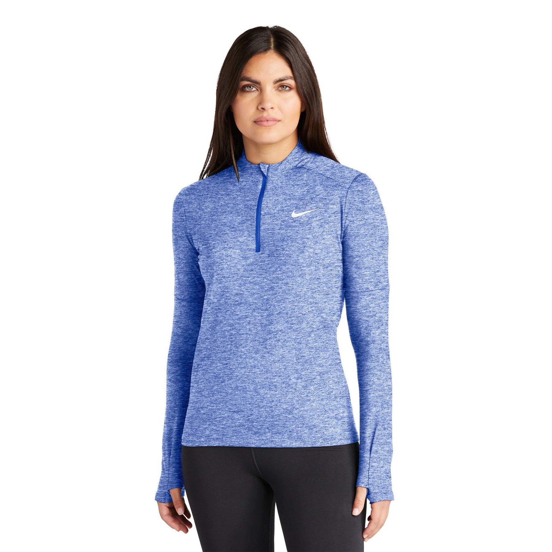 Nike-Nike Women's Dri-FIT Element 1/2-Zip Top NKDH4951-MedTech-7