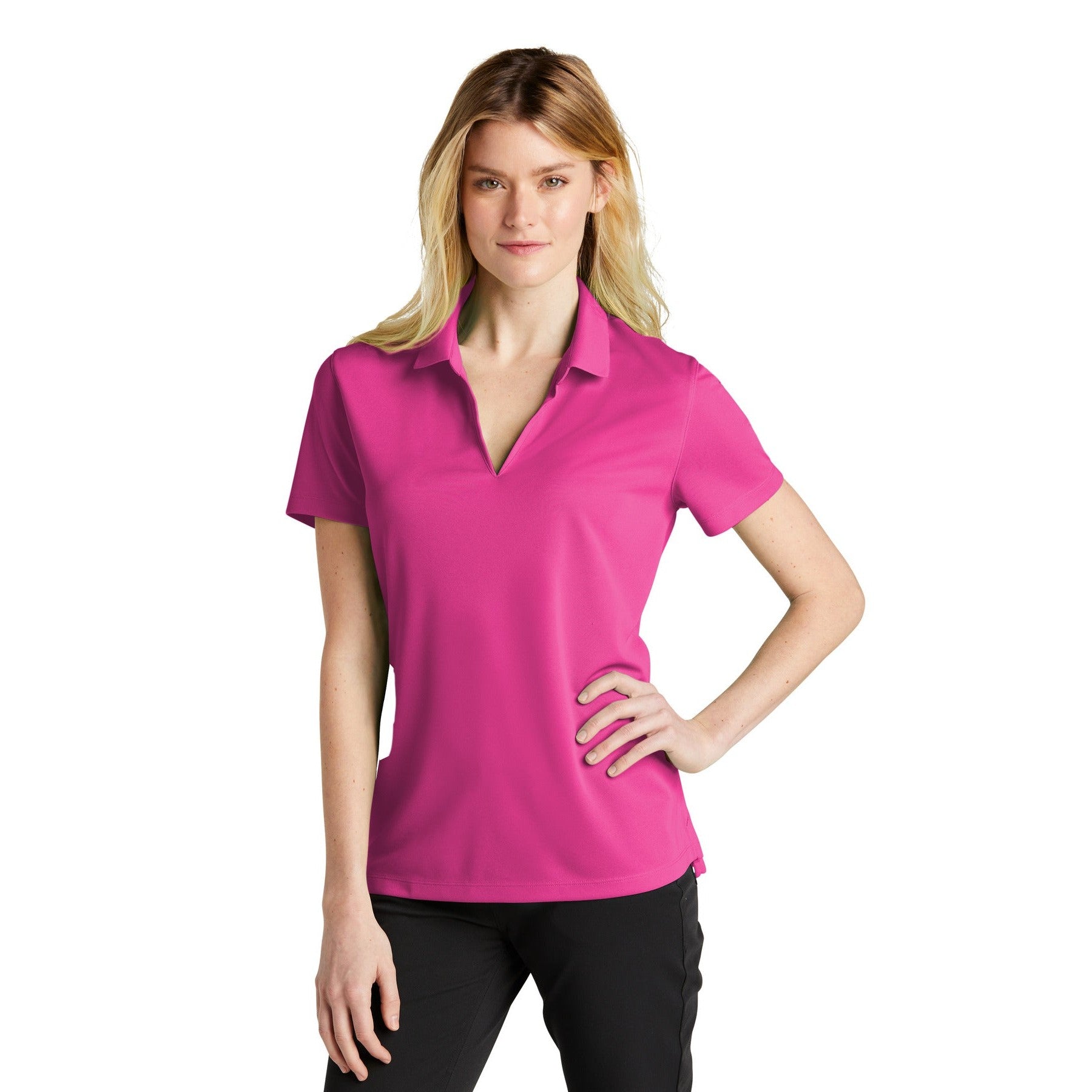Nike-Nike Women's Dri-FIT Micro Pique 2.0 Polo NKDC1991-MedTech-19
