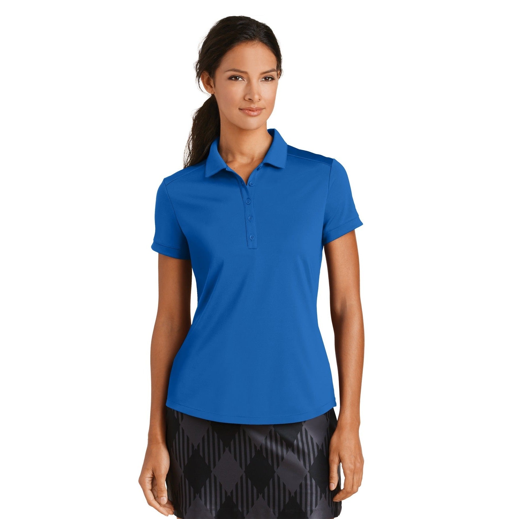 Nike-Nike Women's Dri-FIT Players Modern Fit Polo. 811807-MedTech-3