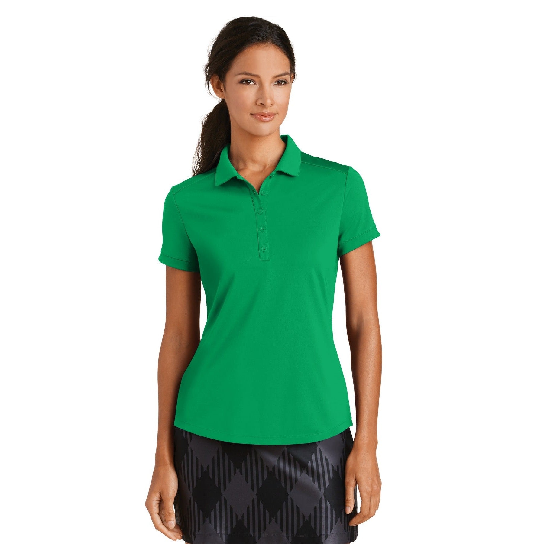Nike-Nike Women's Dri-FIT Players Modern Fit Polo. 811807-MedTech-4