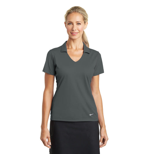 Nike-Nike Women's Dri-FIT Vertical Mesh Polo. 637165-MedTech-1