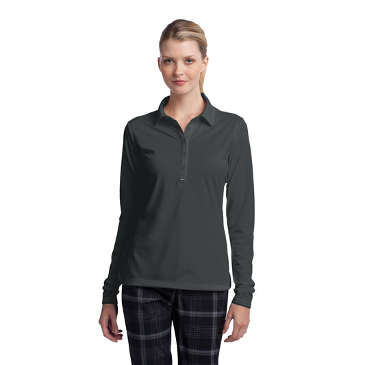Nike-Nike Women's Long Sleeve Dri-FIT Stretch Tech Polo. 545322-MedTech-1