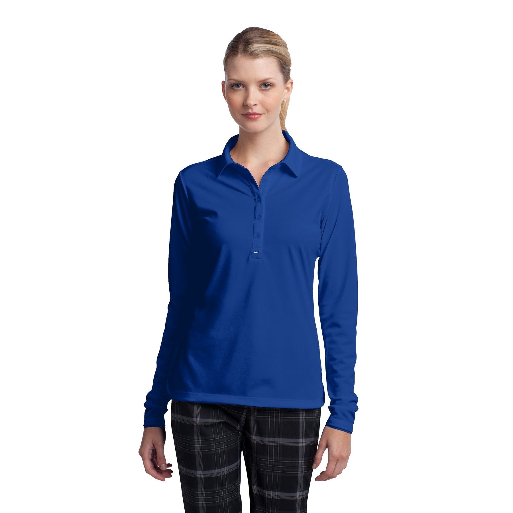 Nike-Nike Women's Long Sleeve Dri-FIT Stretch Tech Polo. 545322-MedTech-3