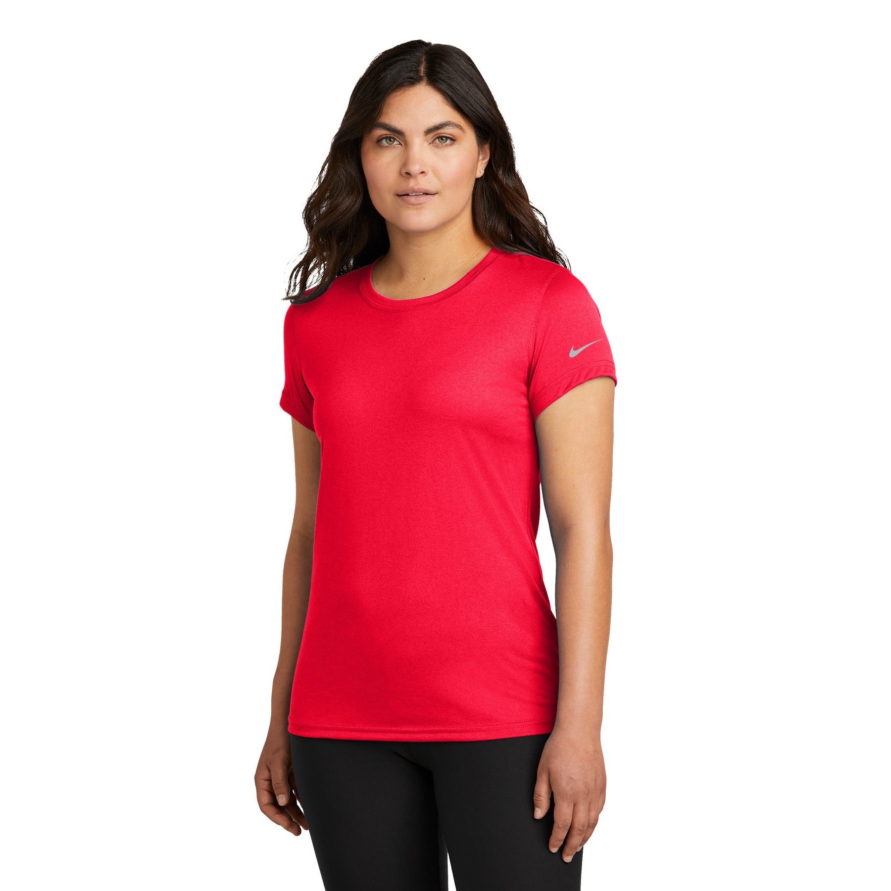 Nike-Nike Women's Swoosh Sleeve rLegend Tee NKDX8734-MedTech-11