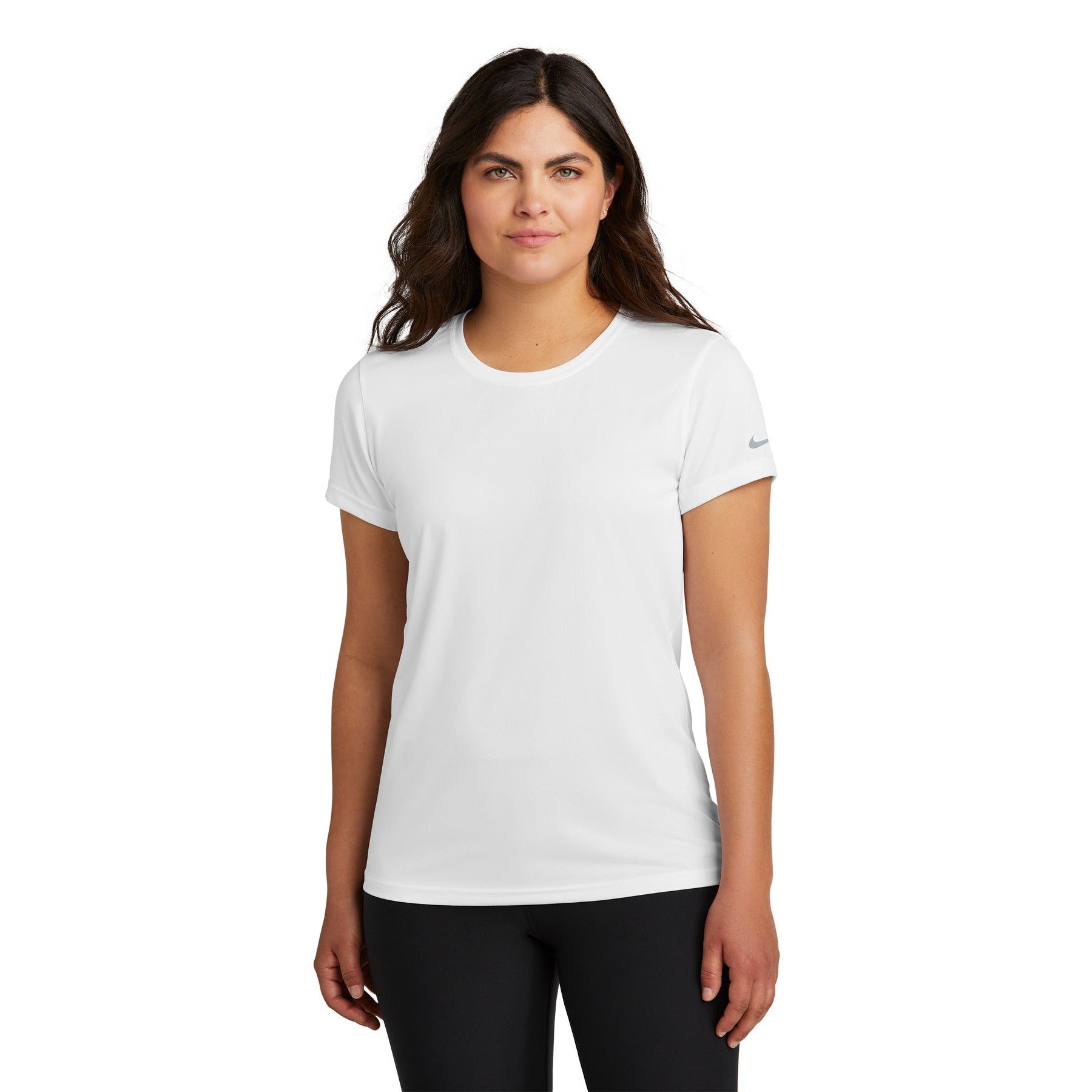 Nike-Nike Women's Swoosh Sleeve rLegend Tee NKDX8734-MedTech-13