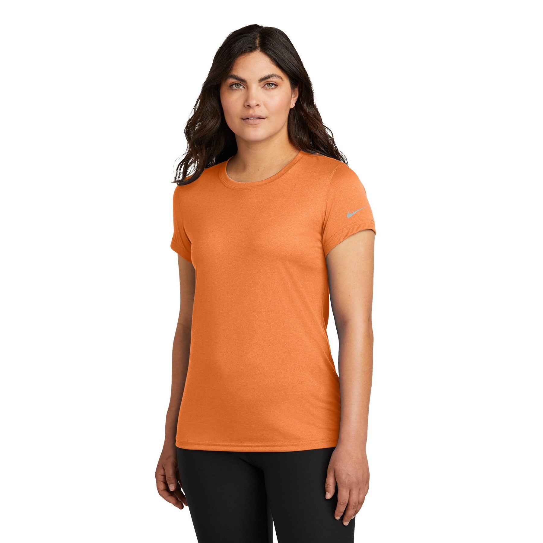 Nike-Nike Women's Swoosh Sleeve rLegend Tee NKDX8734-MedTech-7