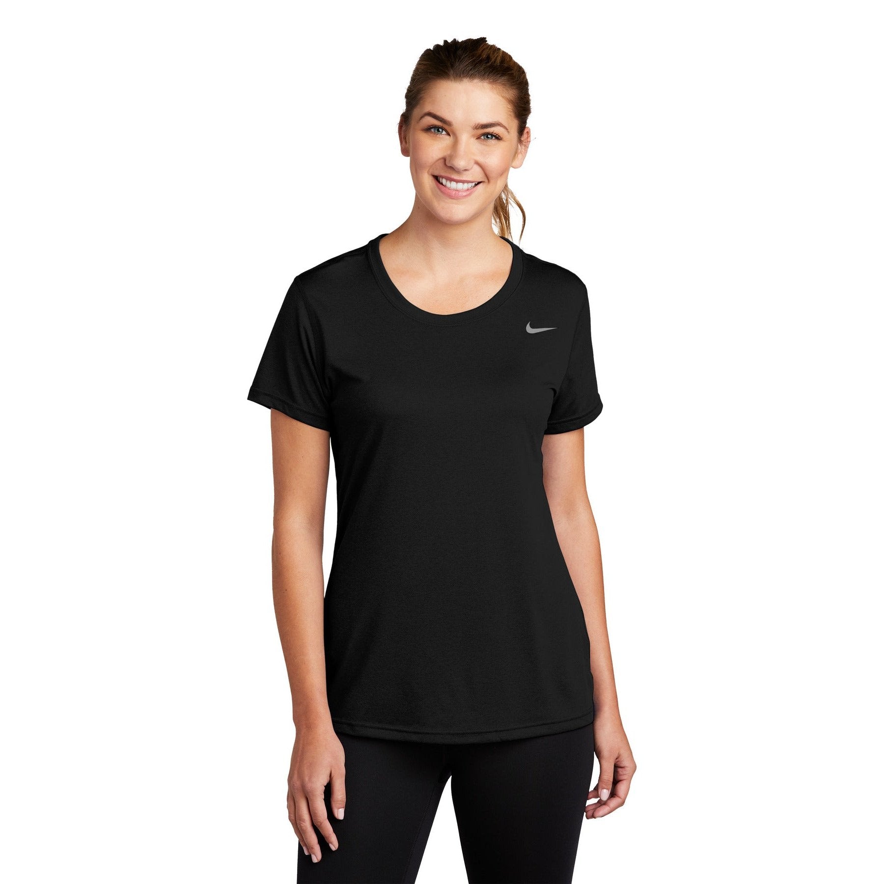 Nike-Nike Women's Team rLegend Tee DV7312-MedTech-2