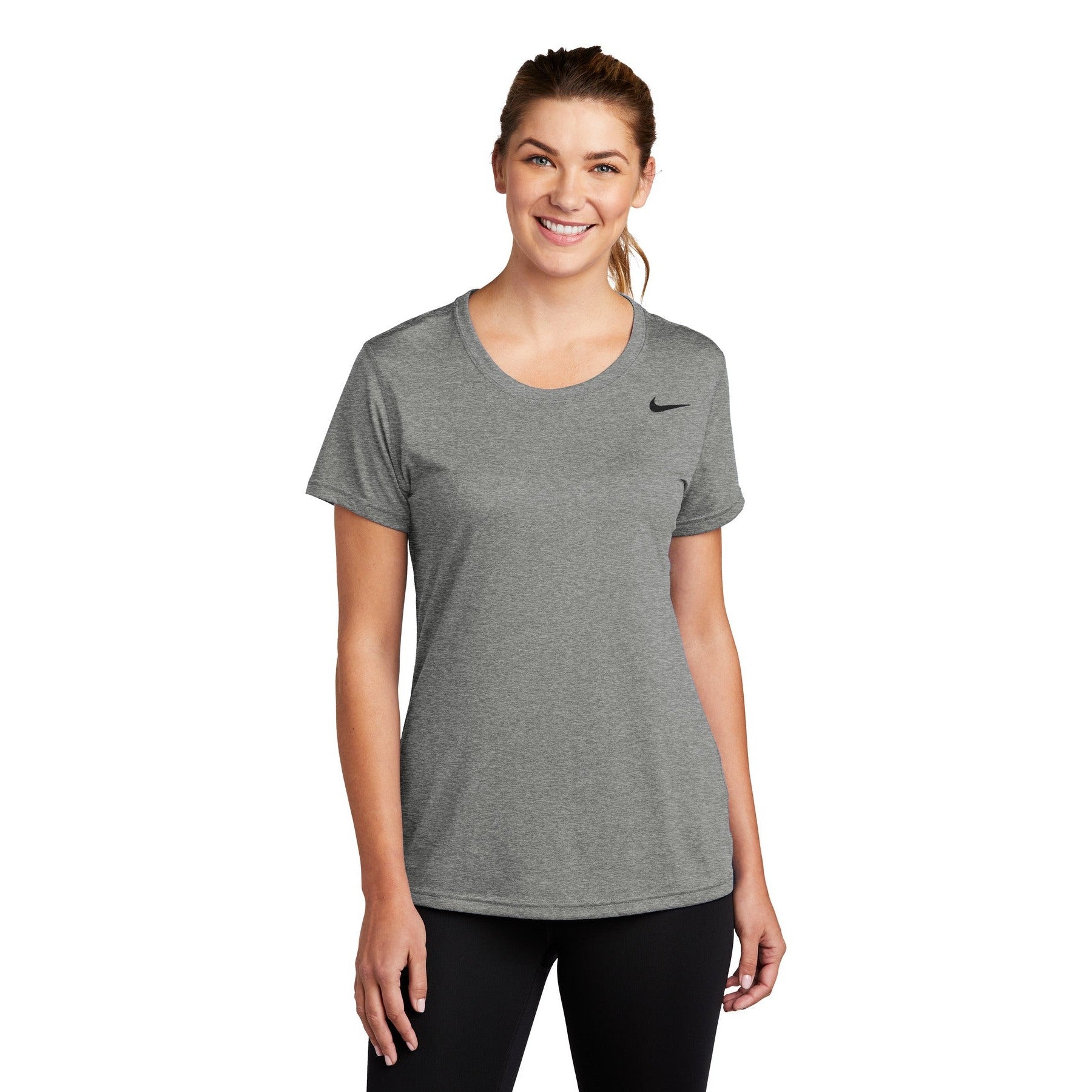 Nike-Nike Women's Team rLegend Tee DV7312-MedTech-3