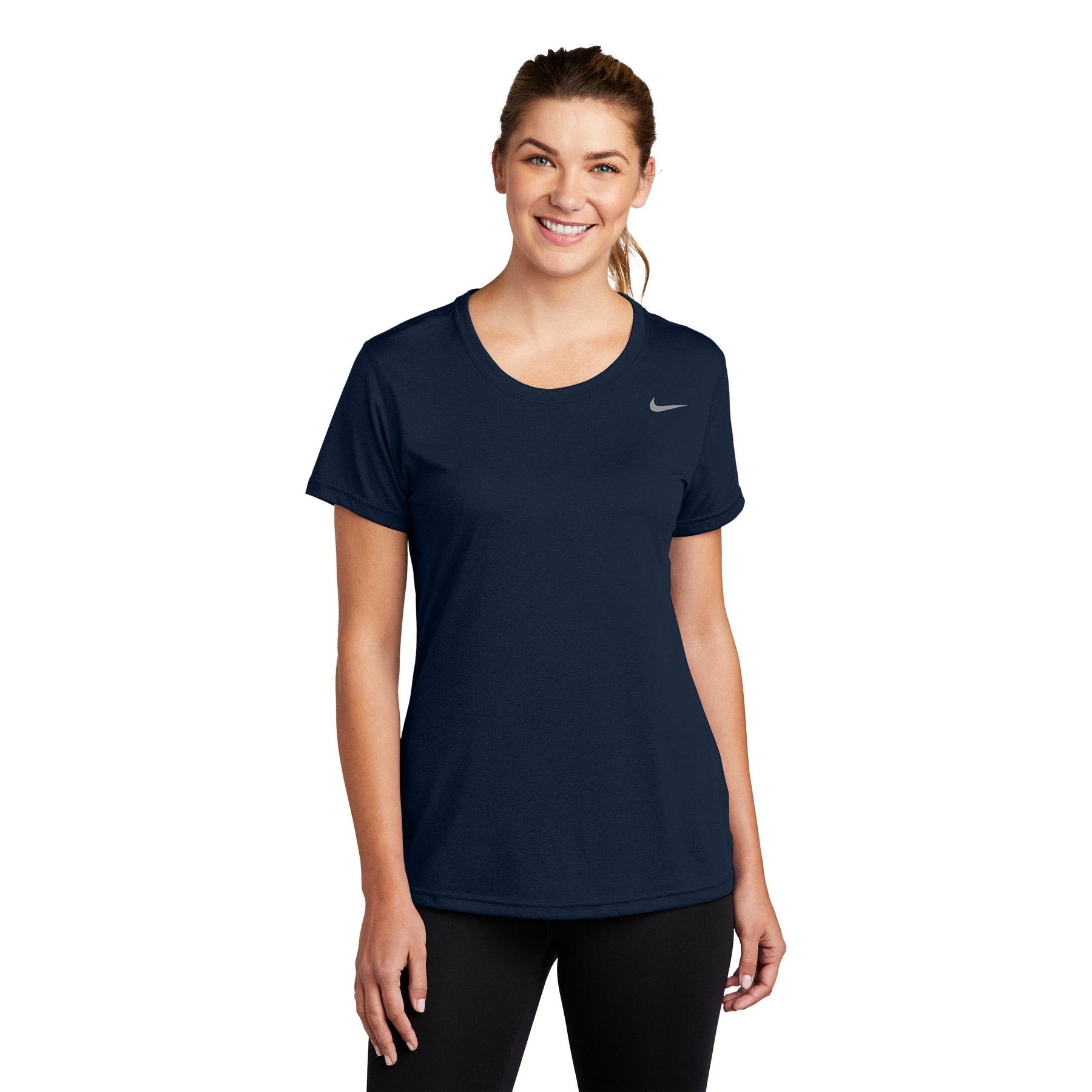 Nike-Nike Women's Team rLegend Tee DV7312-MedTech-4