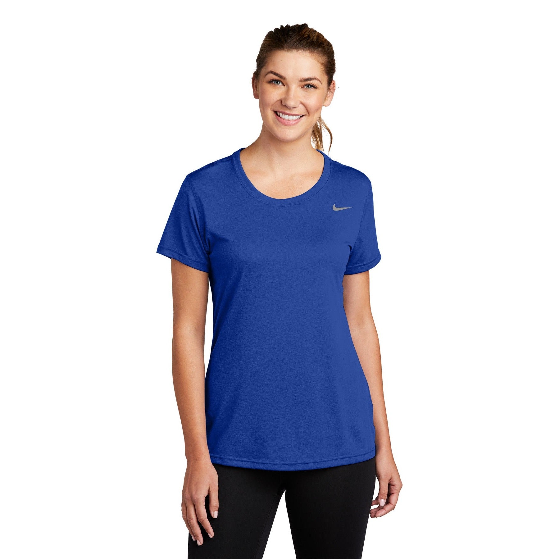 Nike-Nike Women's Team rLegend Tee DV7312-MedTech-8