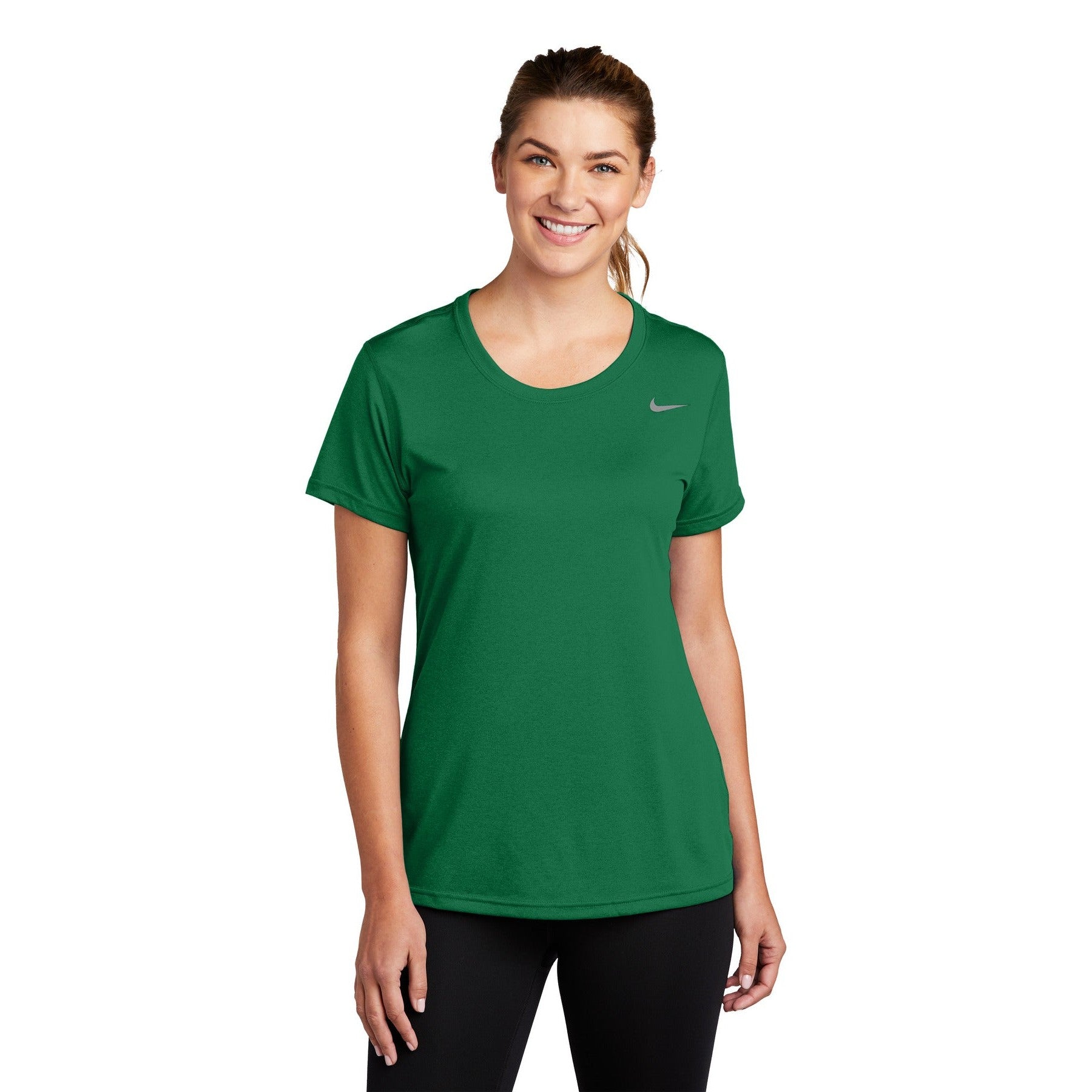 Nike-Nike Women's Team rLegend Tee DV7312-MedTech-9