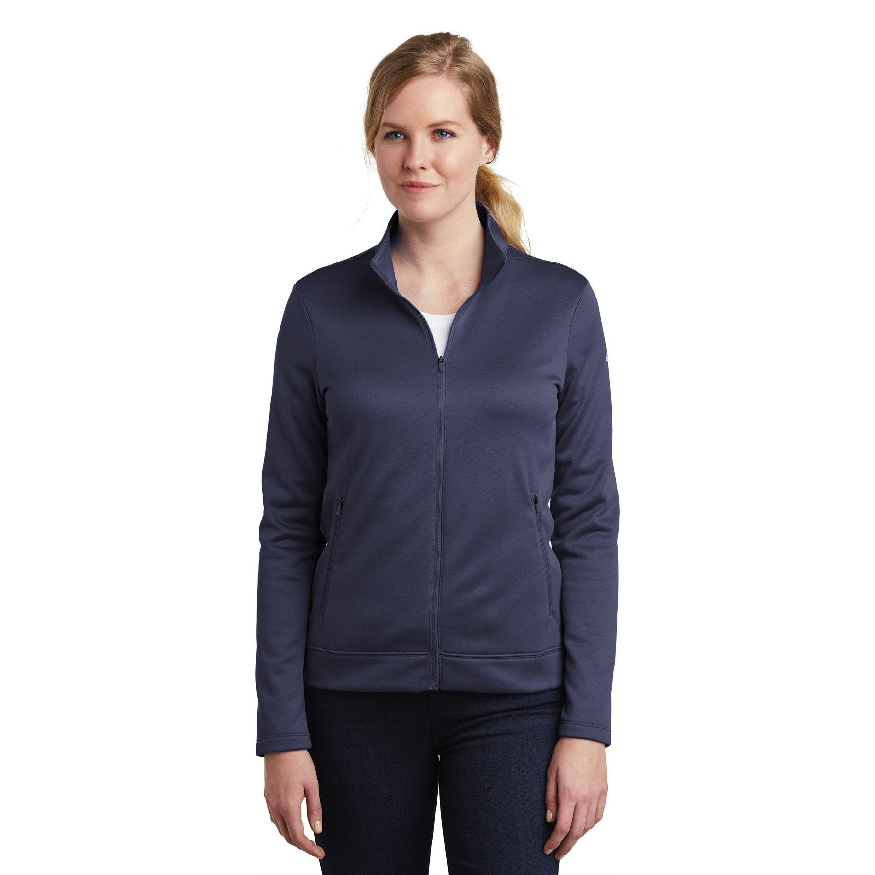 Nike-Nike Women's Therma-FIT Full-Zip Fleece. NKAH6260-MedTech-5