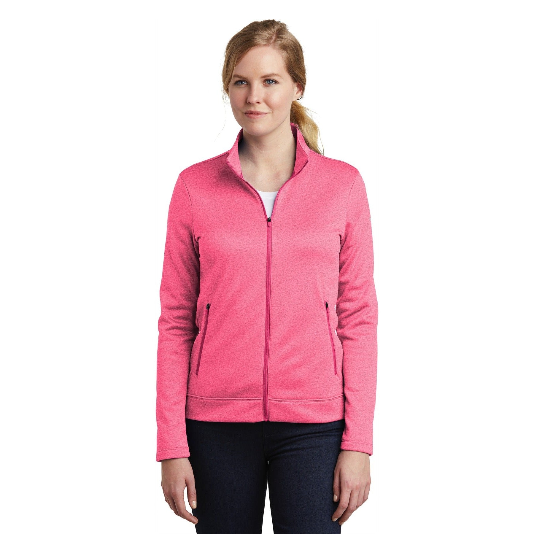 Nike-Nike Women's Therma-FIT Full-Zip Fleece. NKAH6260-MedTech-6