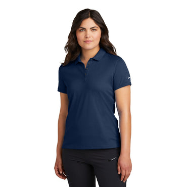 Nike-Nike Women's Victory Solid Polo NKDX6685-MedTech-2
