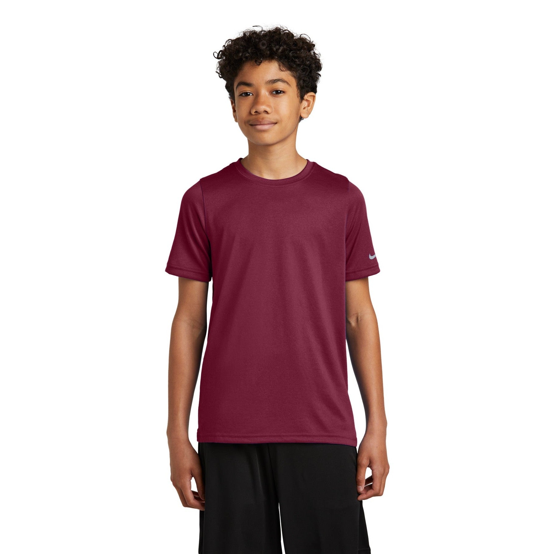 Nike-Nike Youth Swoosh Sleeve rLegend Tee NKDX8787-MedTech-10