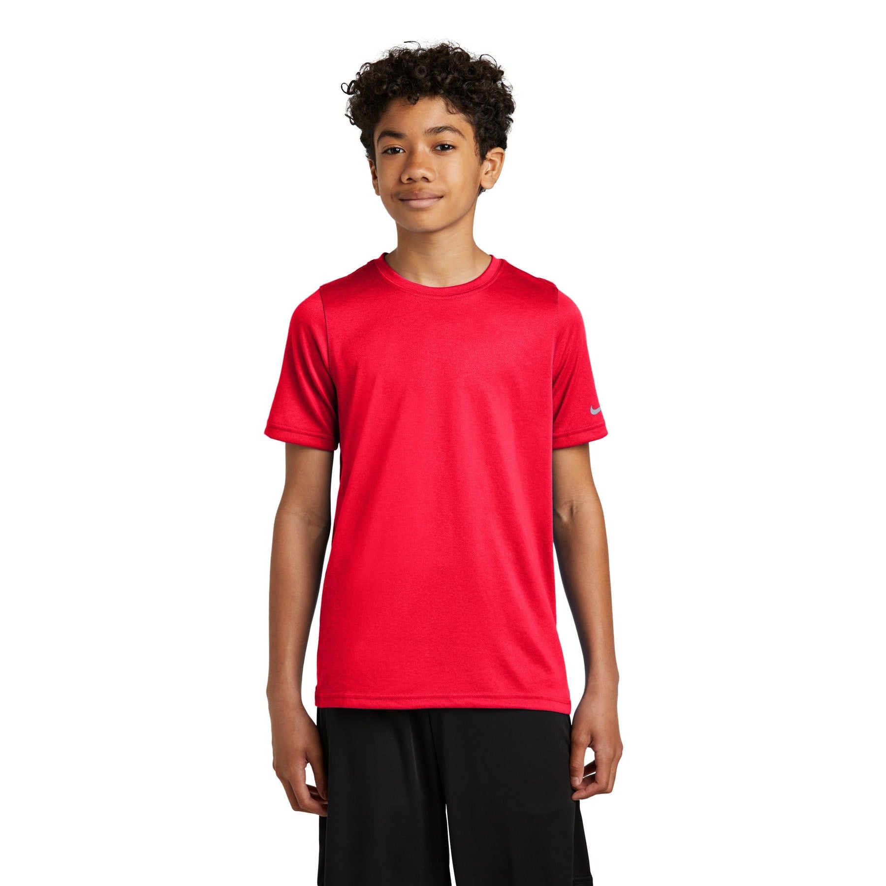 Nike-Nike Youth Swoosh Sleeve rLegend Tee NKDX8787-MedTech-11