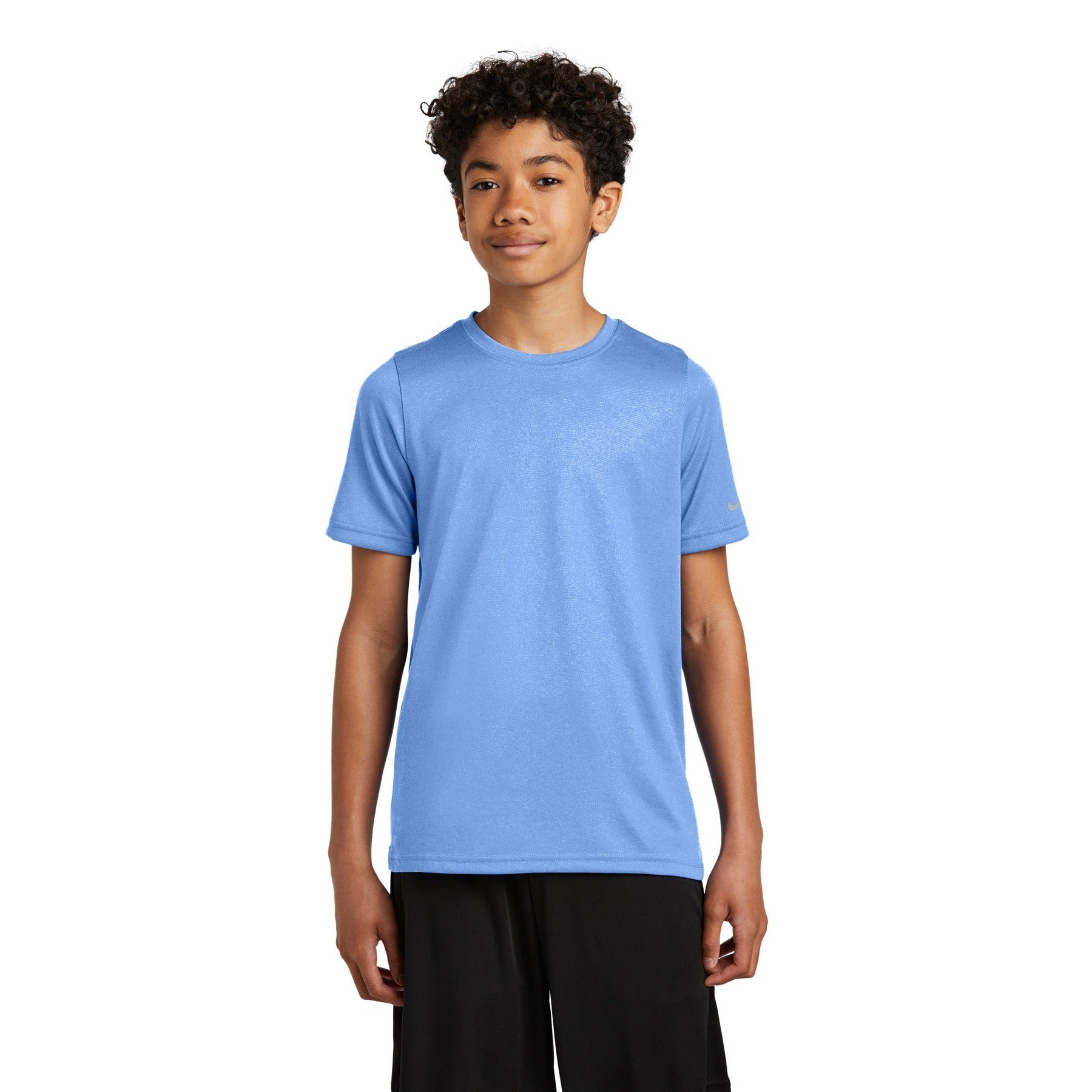 Nike-Nike Youth Swoosh Sleeve rLegend Tee NKDX8787-MedTech-12