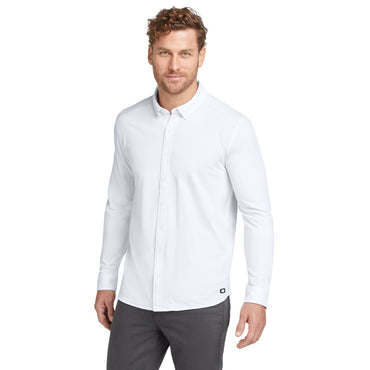 OGIO-OGIO ® Code Stretch Long Sleeve Button-Up. OG145-MedTech-2