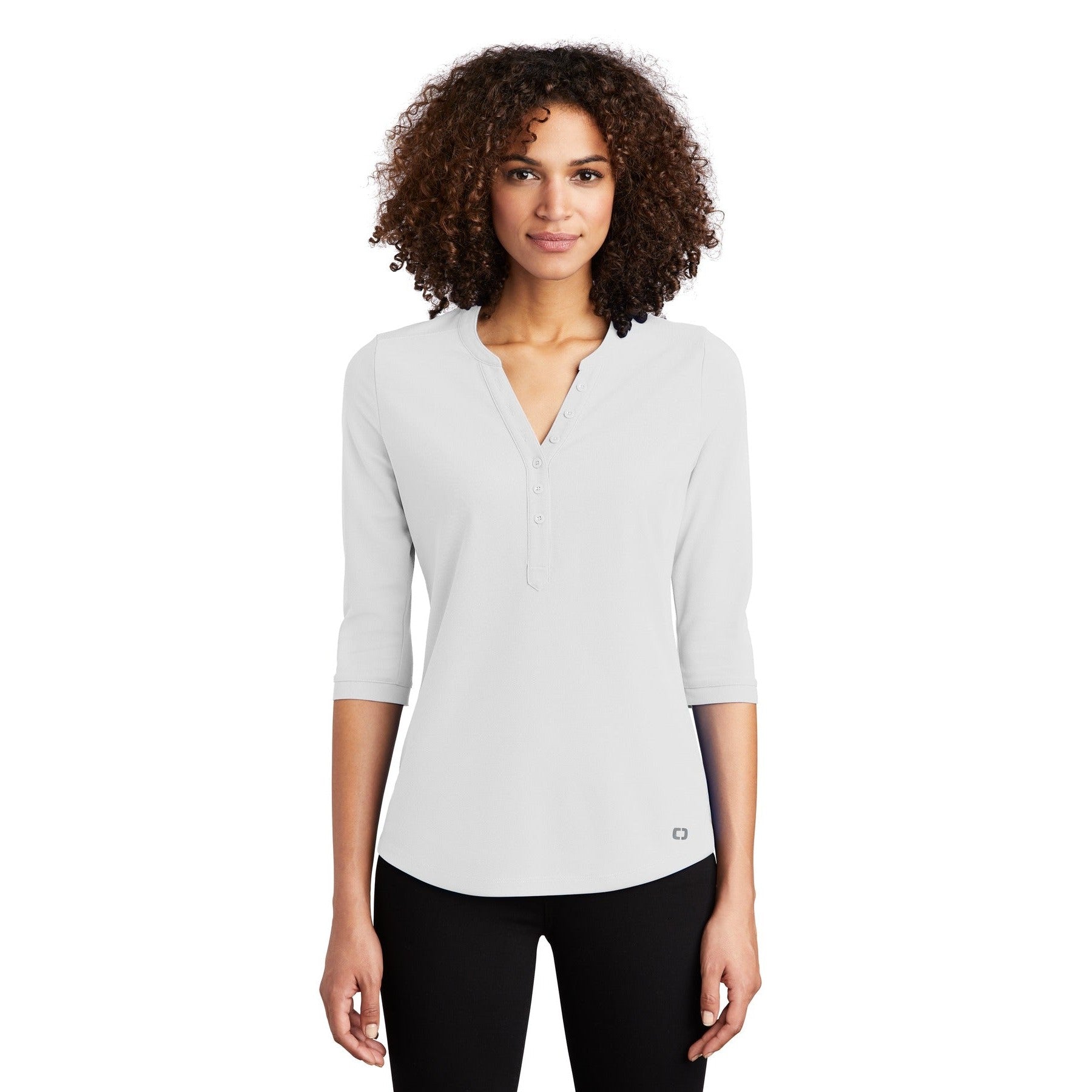 OGIO-OGIO® Women's Jewel Henley LOG104-MedTech-2