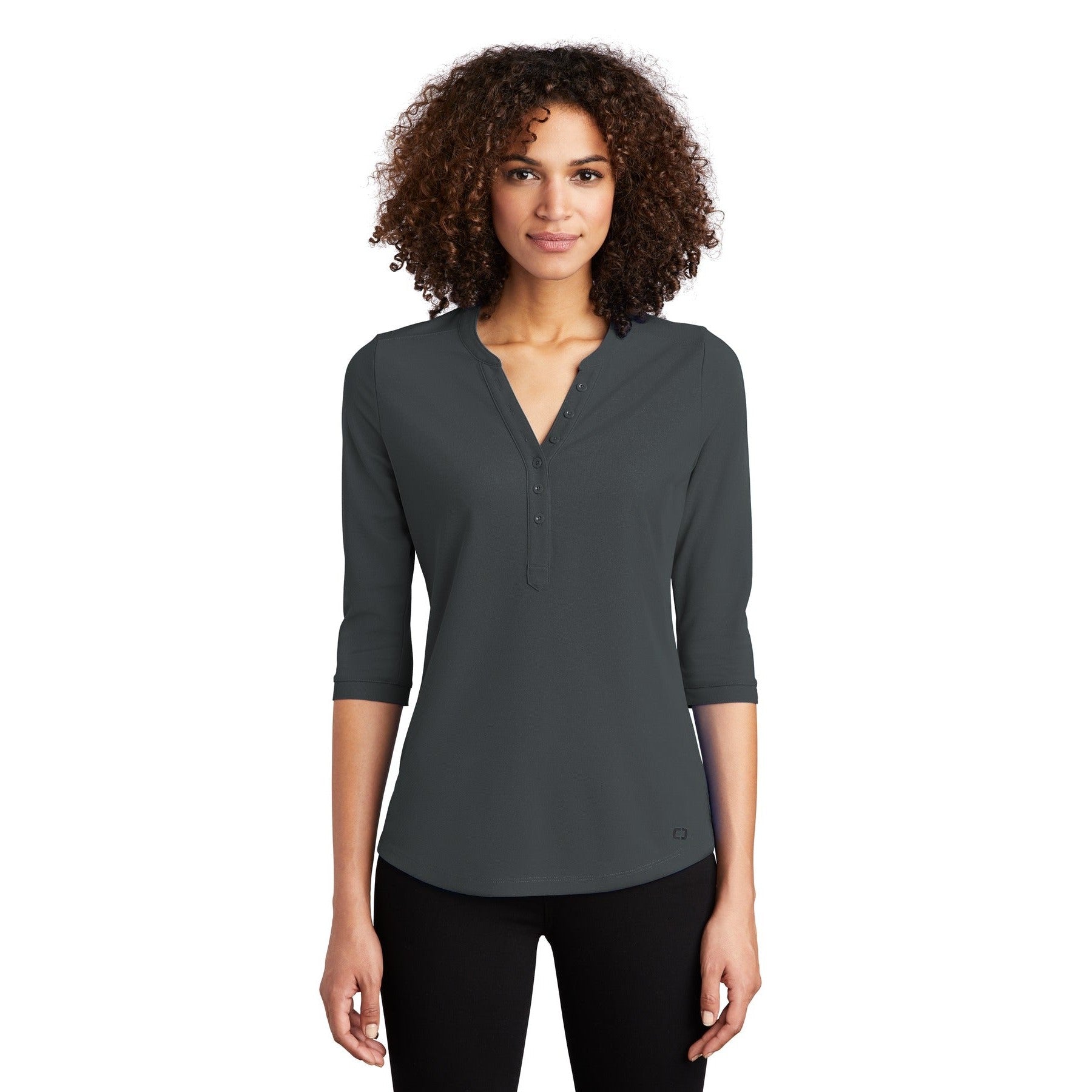 OGIO-OGIO® Women's Jewel Henley LOG104-MedTech-3