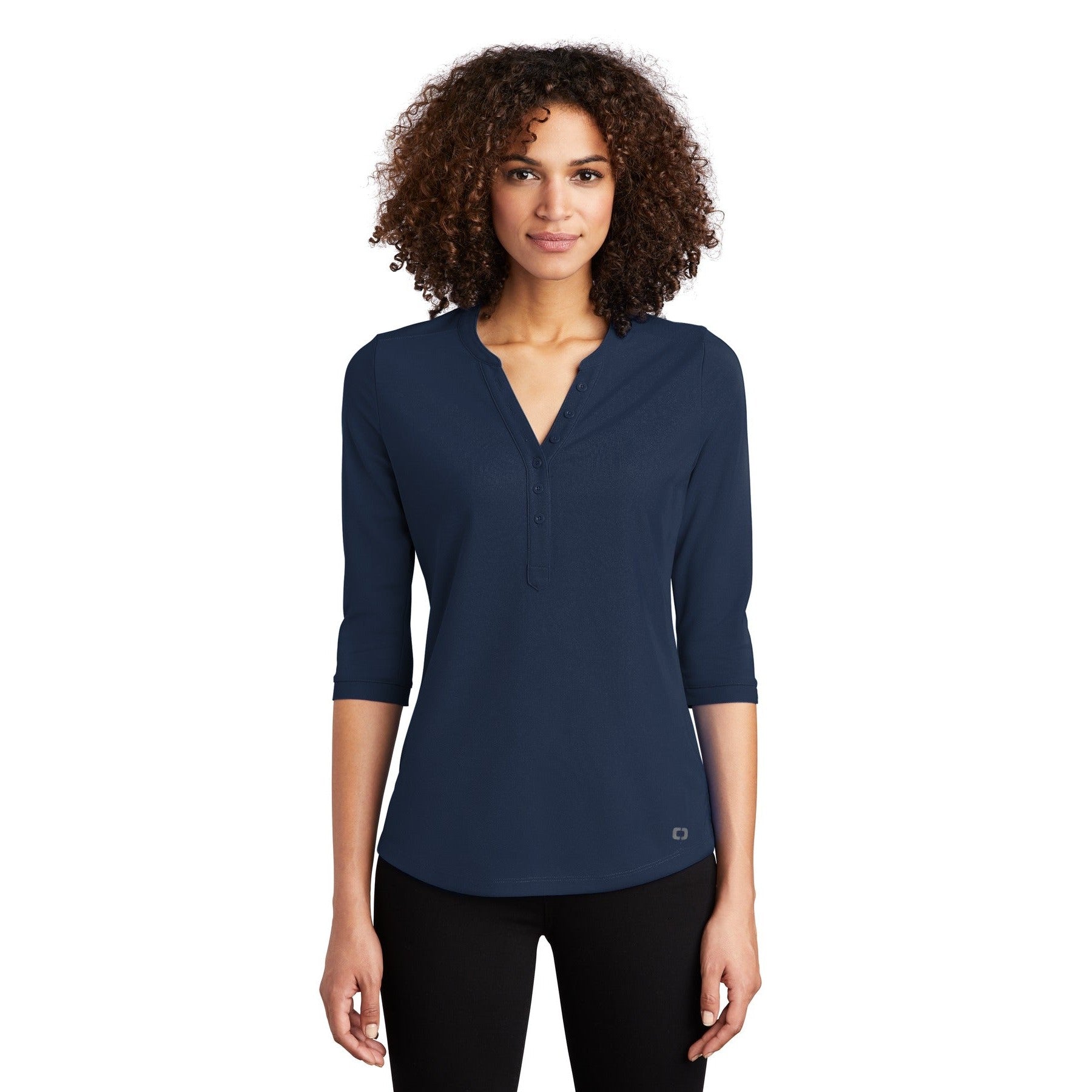 OGIO-OGIO® Women's Jewel Henley LOG104-MedTech-5