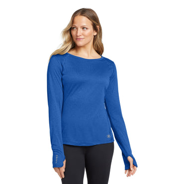 OGIO-OGIO® Women's Long Sleeve Pulse Crew. LOE321-MedTech-2