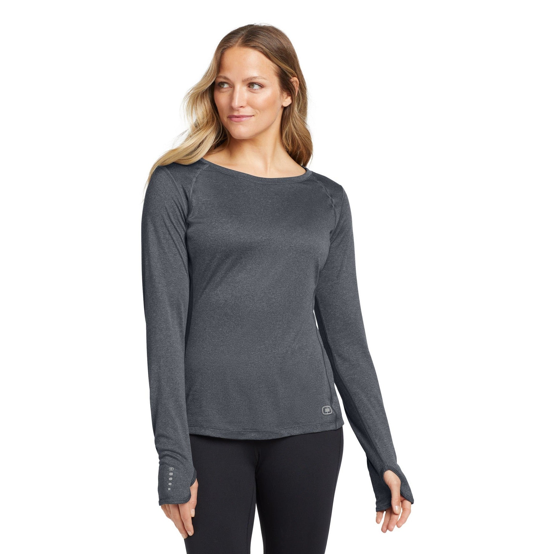 OGIO-OGIO® Women's Long Sleeve Pulse Crew. LOE321-MedTech-3