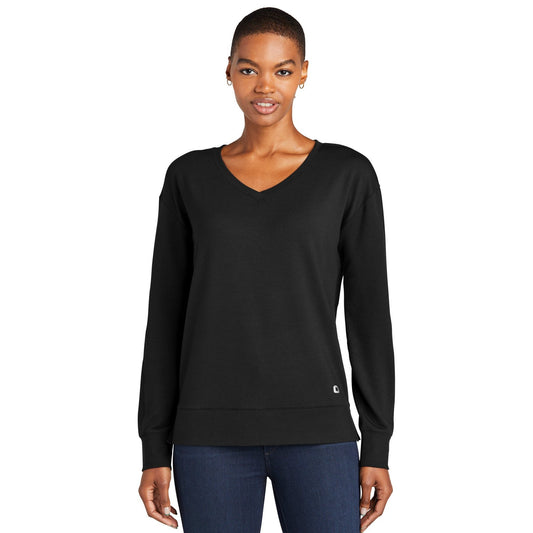 OGIO-OGIO® Women's Luuma Flex Long Sleeve V-Neck LOG825-MedTech-1
