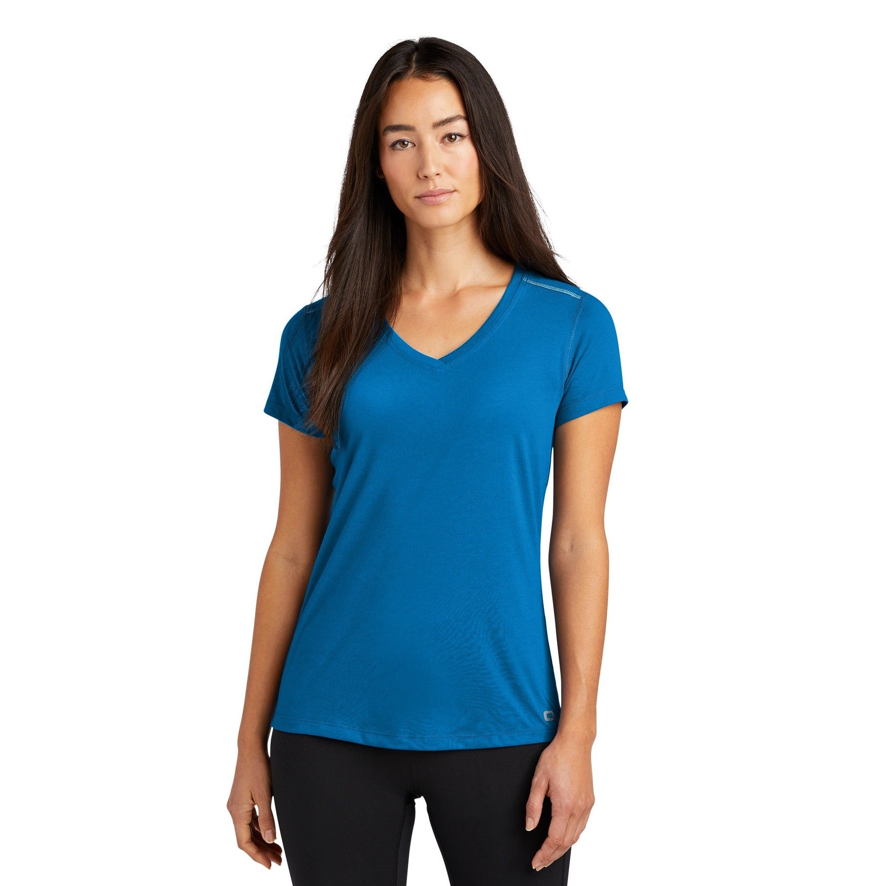 OGIO-OGIO ® Women's Peak V-Neck Tee. LOE337-MedTech-2