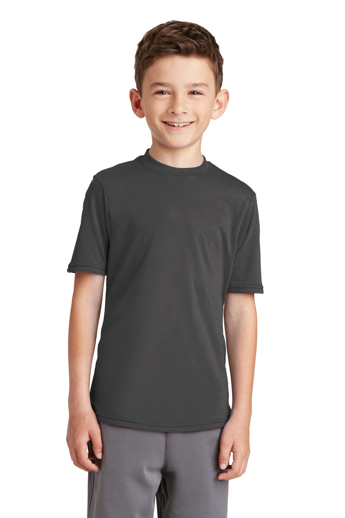 Port & Company- Port & Company® Youth Performance Blend Tee. PC381Y-Medtech- 1
