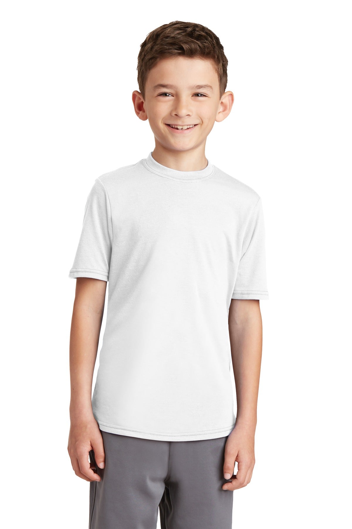 Port & Company- Port & Company® Youth Performance Blend Tee. PC381Y-Medtech- 6