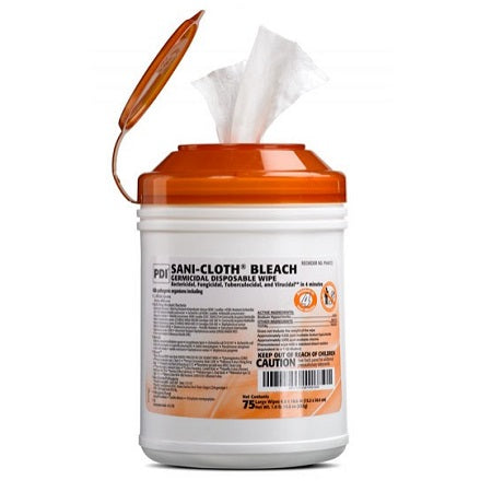 PDI-PDI Sani-Cloth® Bleach Germicidal Disposable Wipe-MedTech-1