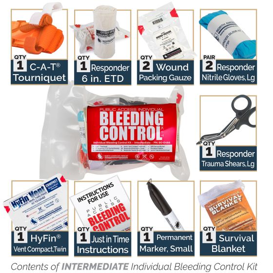 North American Rescue-Public Access Individual Bleeding Control Kit-MedTech-5