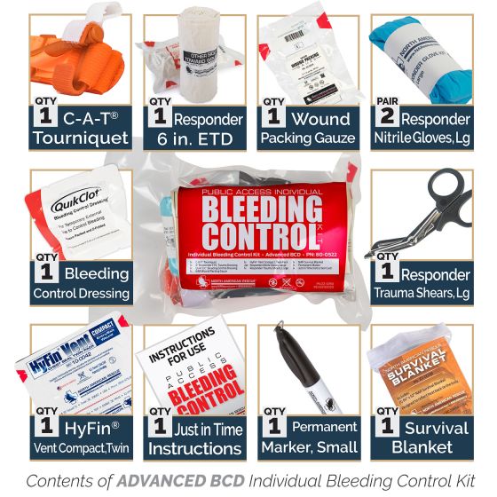 North American Rescue-Public Access Individual Bleeding Control Kit-MedTech-7