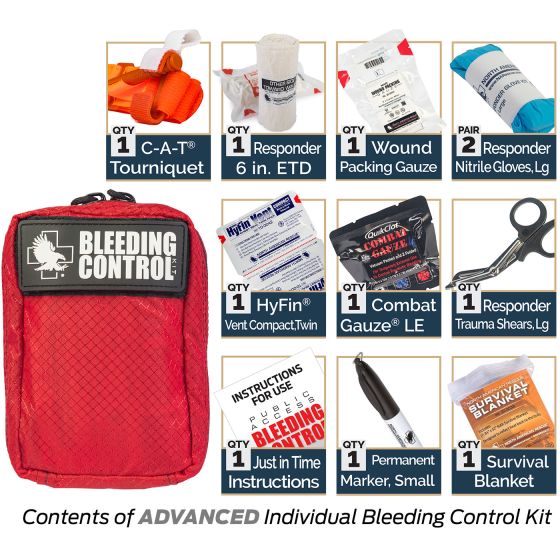 North American Rescue-Public Access Individual Bleeding Control Kit-MedTech-15