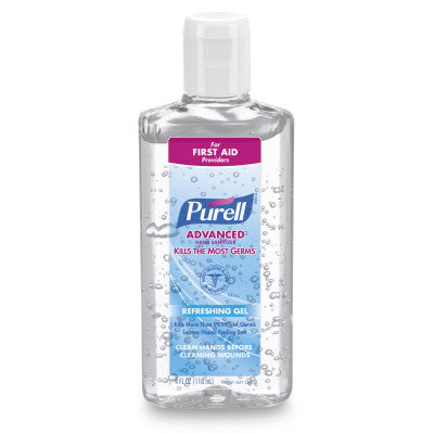 GOJO-PURELL® Advanced Hand Sanitizer Gel 4 fl oz Portable Flip Cap Bottle-MedTech-1