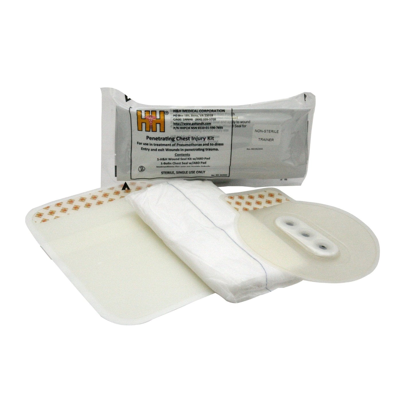 Safeguard Medical-Penetrating Chest Injury Kit case of 25-MedTech-1