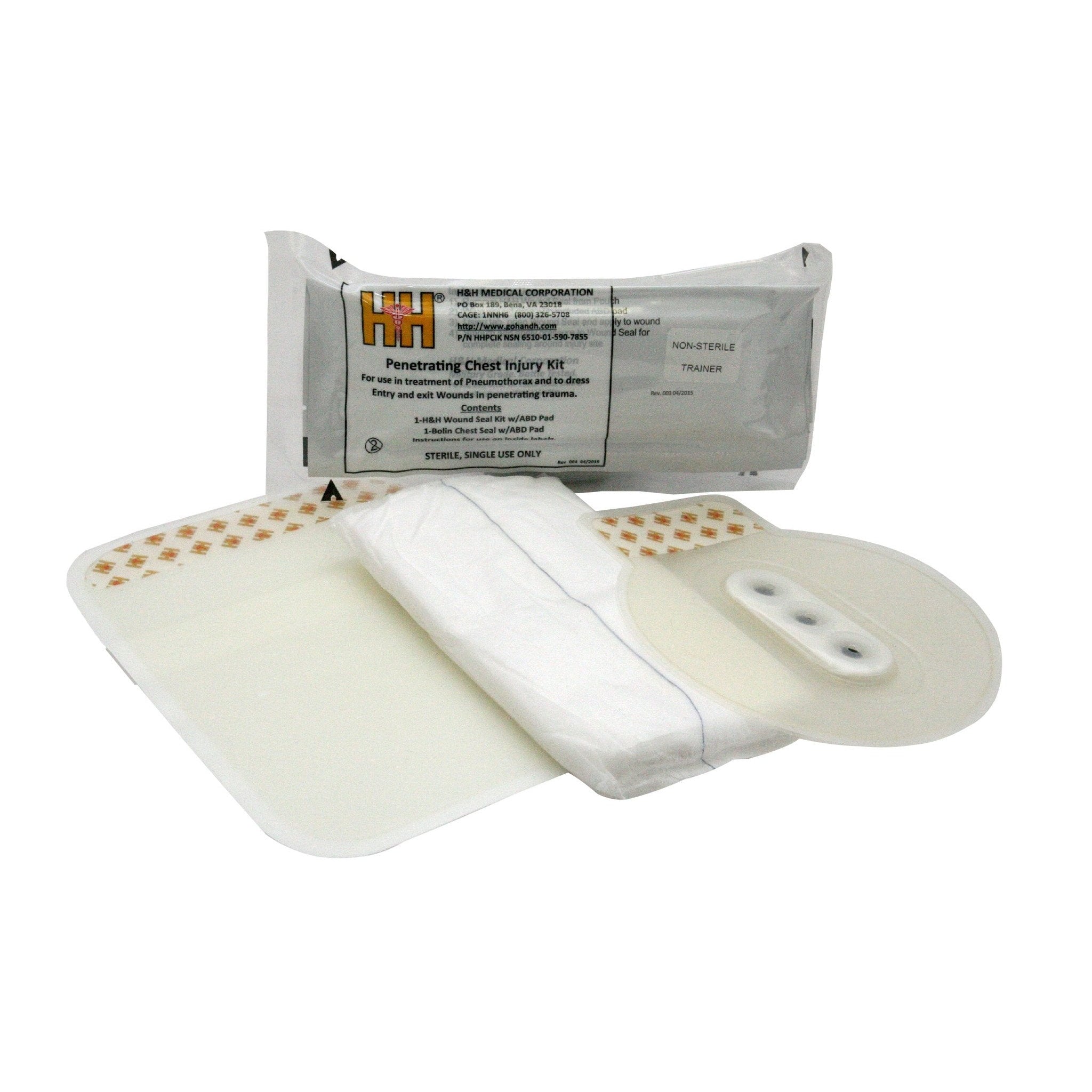 Safeguard Medical-Penetrating Chest Injury Kit case of 25-MedTech-1