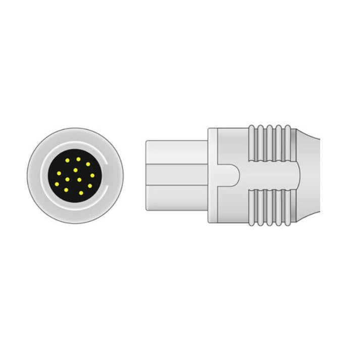 Philips Medical-Philips MRx 12-Lead Molded ECG Cable, Snap, New-MedTech-2